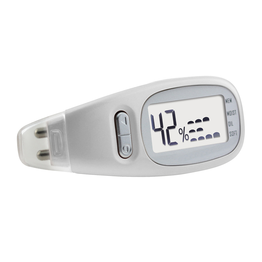 Skin Analyzer Tester Precision Digital LCD Display Facial Body Skin Care Moisture Oil Softness Analysis Handheld