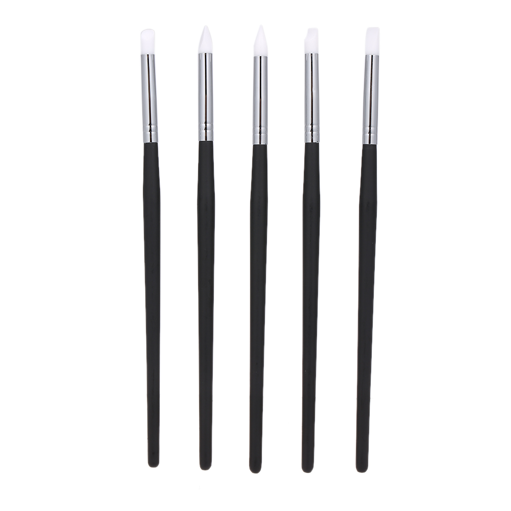 5 Pcs Dental Silicone Brush Pens Dental Shaping Tooth Tool Dental Whitening Pen Tooth Brush Dentist Tools