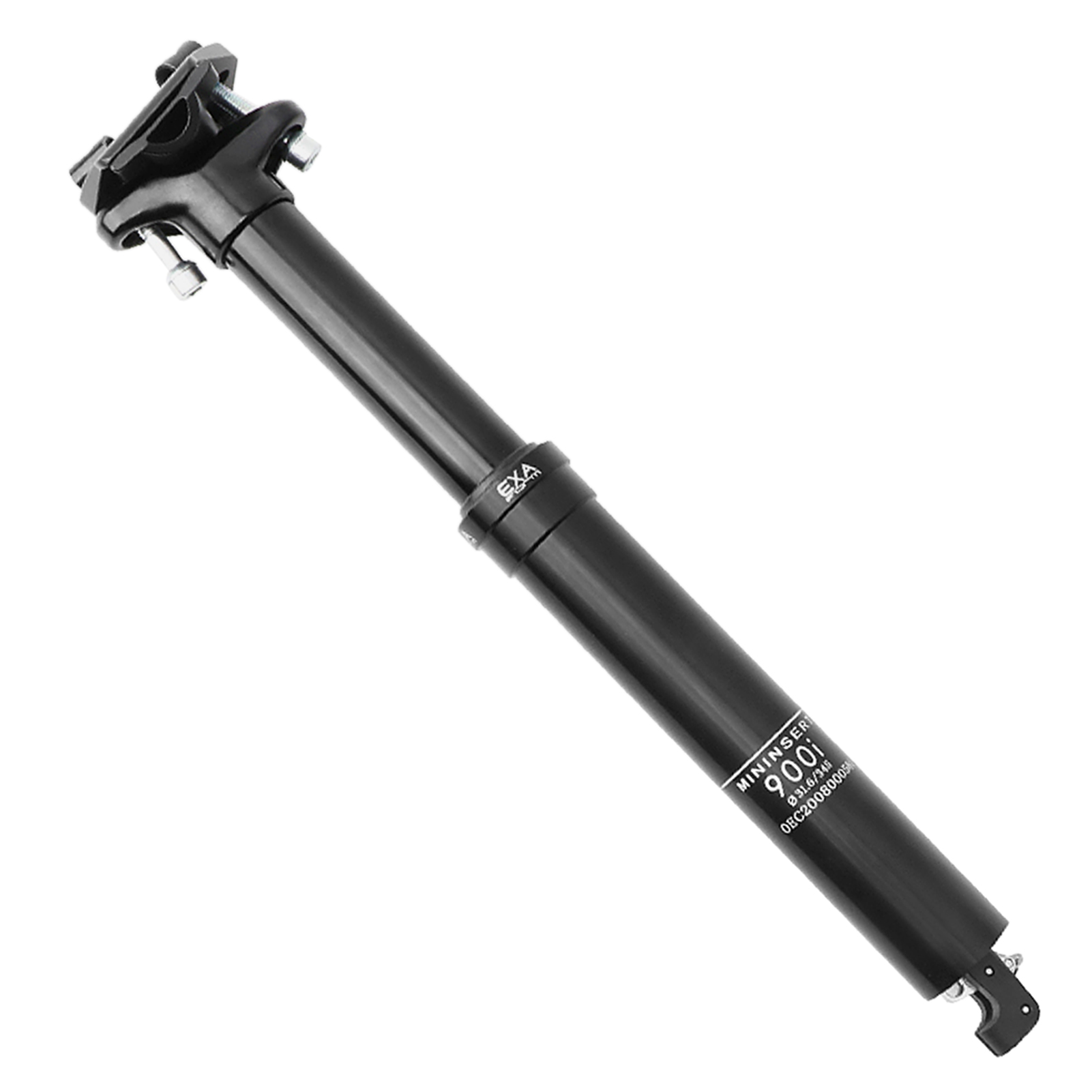 30.9mm/31.6mm Mountain Bike Seatpost with Adjustable Height MTB Cable Controlled Hydraulic Seatpost Remote Internal Inner Cable Routing Bicycle Seat Post