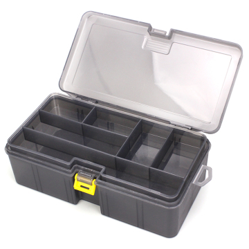Double Layer Fishing Box Lure Case Portable Fishing Storage Bucket