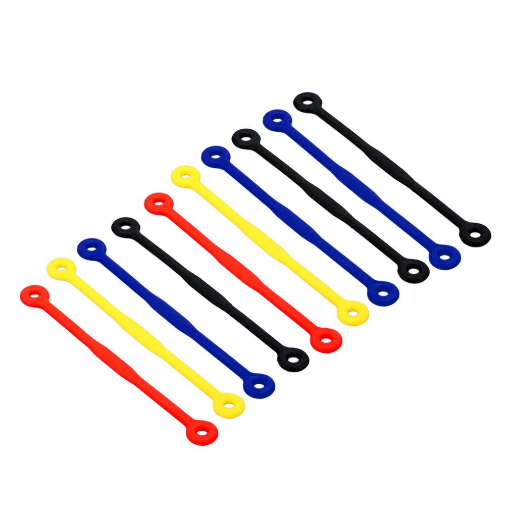 10Pcs Tennis Damper Silicone Tennis Racket Vibration Absorbing Shock Reducing Strips