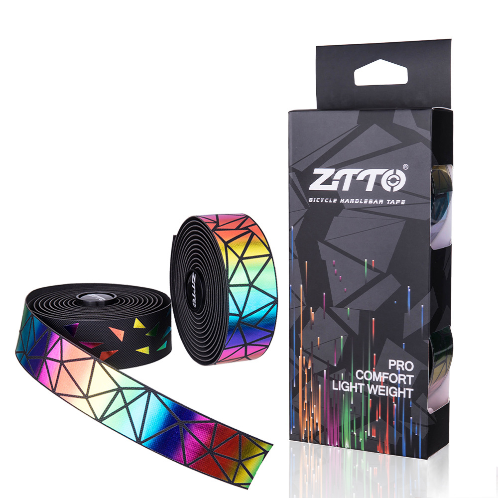 ZTTO Road Bike Bar Tapes Colorful Waterproof Race Cycling High Toughness Shock Absorbtion Anti-slip Bicycle Handlebar Tapes