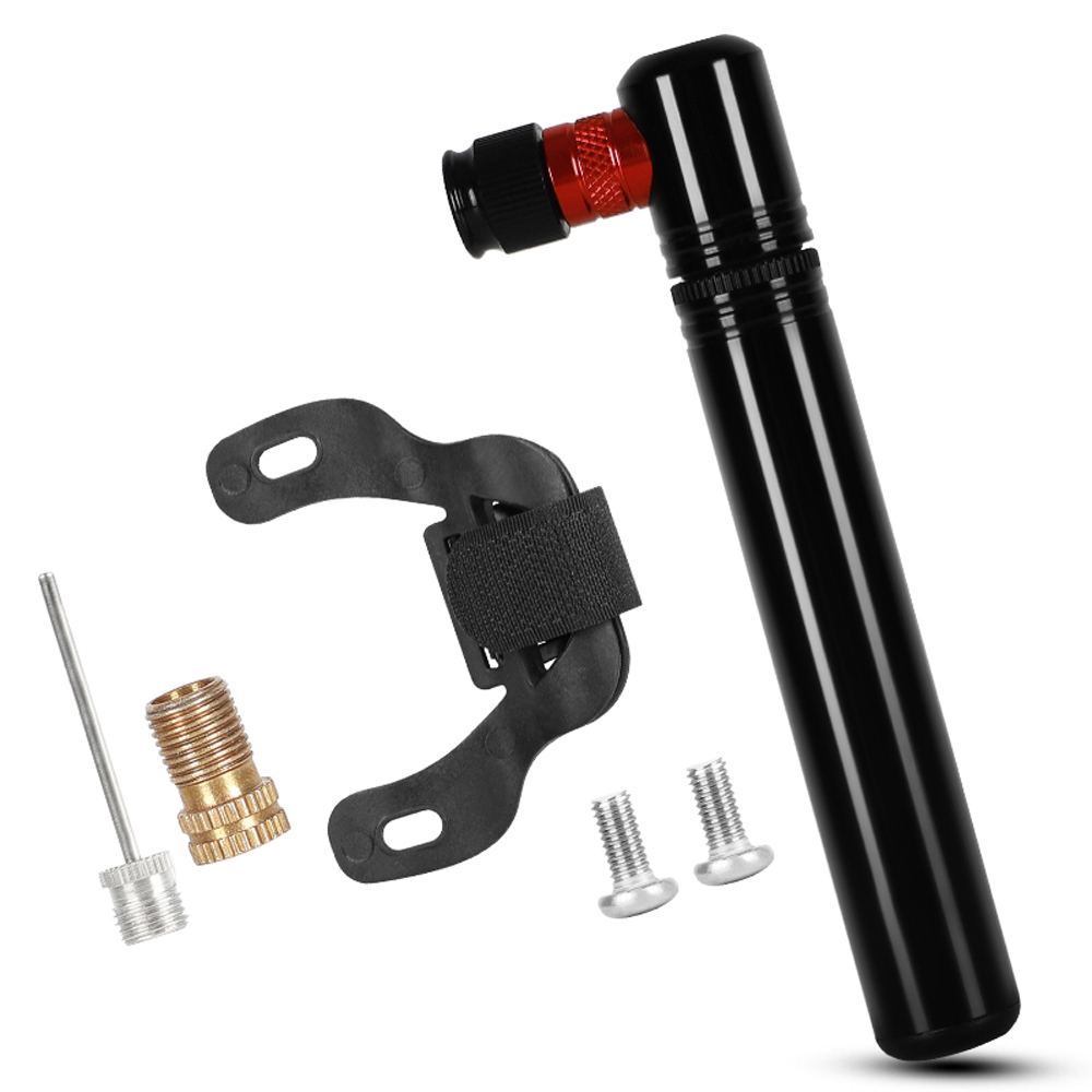 Mini Bicycle Pump Aluminum Alloy Ultra-Light MTB Road Bike Tire Inflator Schrader Presta Valve Cycling Air Hand Pump