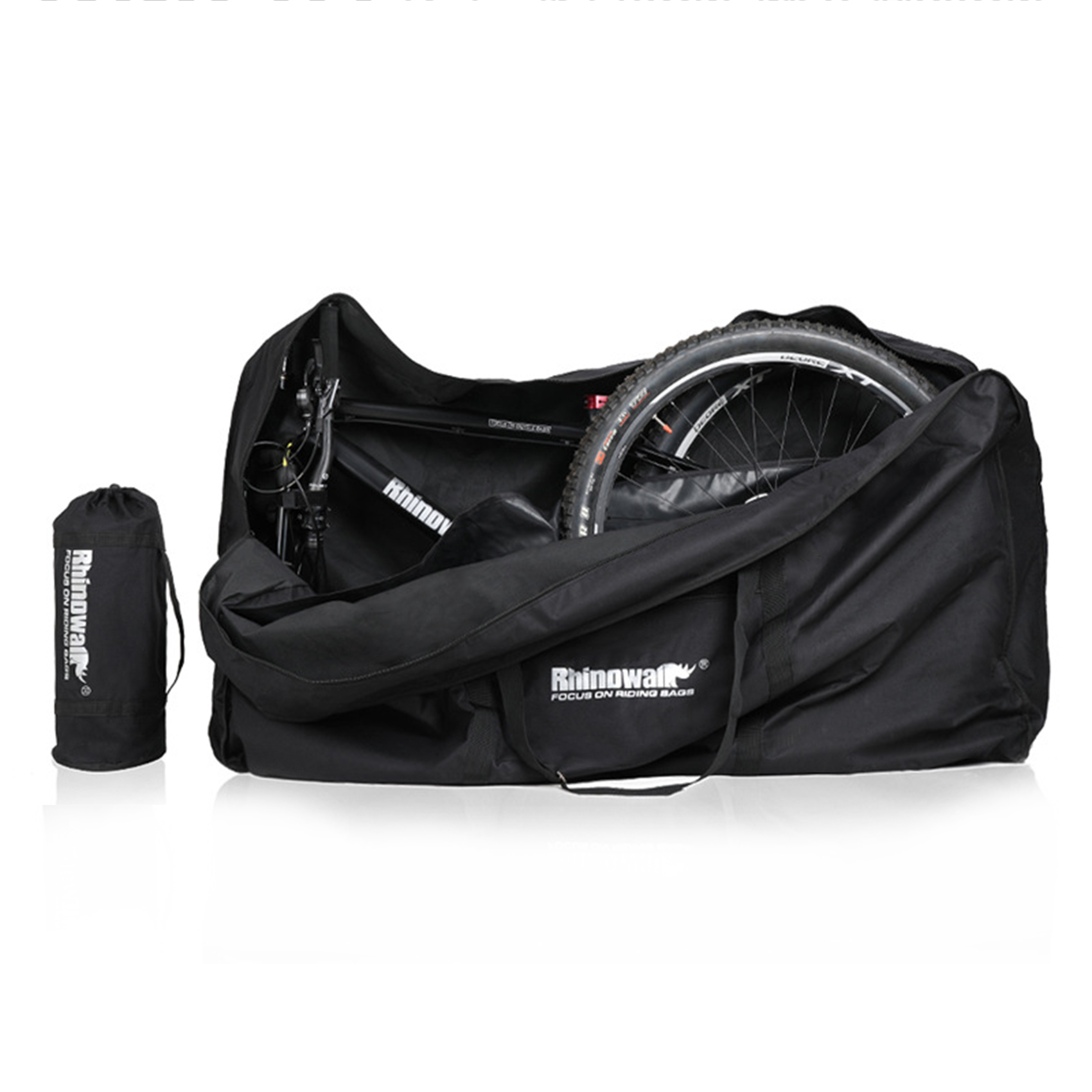 Folding Bicycle Carry Bag Outdoor Cycling Carrying Travel-Case Transport Bike Bag for Car Train Air Travel Camping|14/16/20/26 inch Foldable Bicycle E-bike|Complimentary Storage Bag