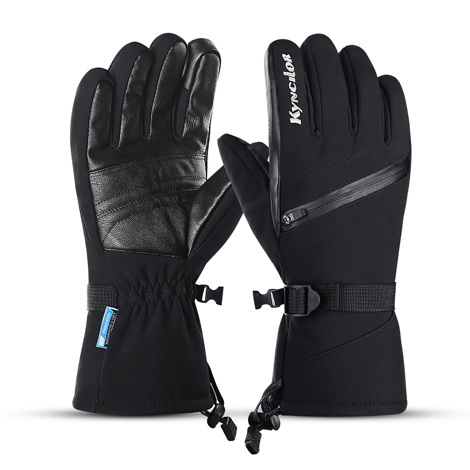 Winter Warm Ski Gloves Fleece Waterproof Windproof Touchscreen Anti-slip Sports Cycling Skiing Bicycle Outdoor Work Gloves
