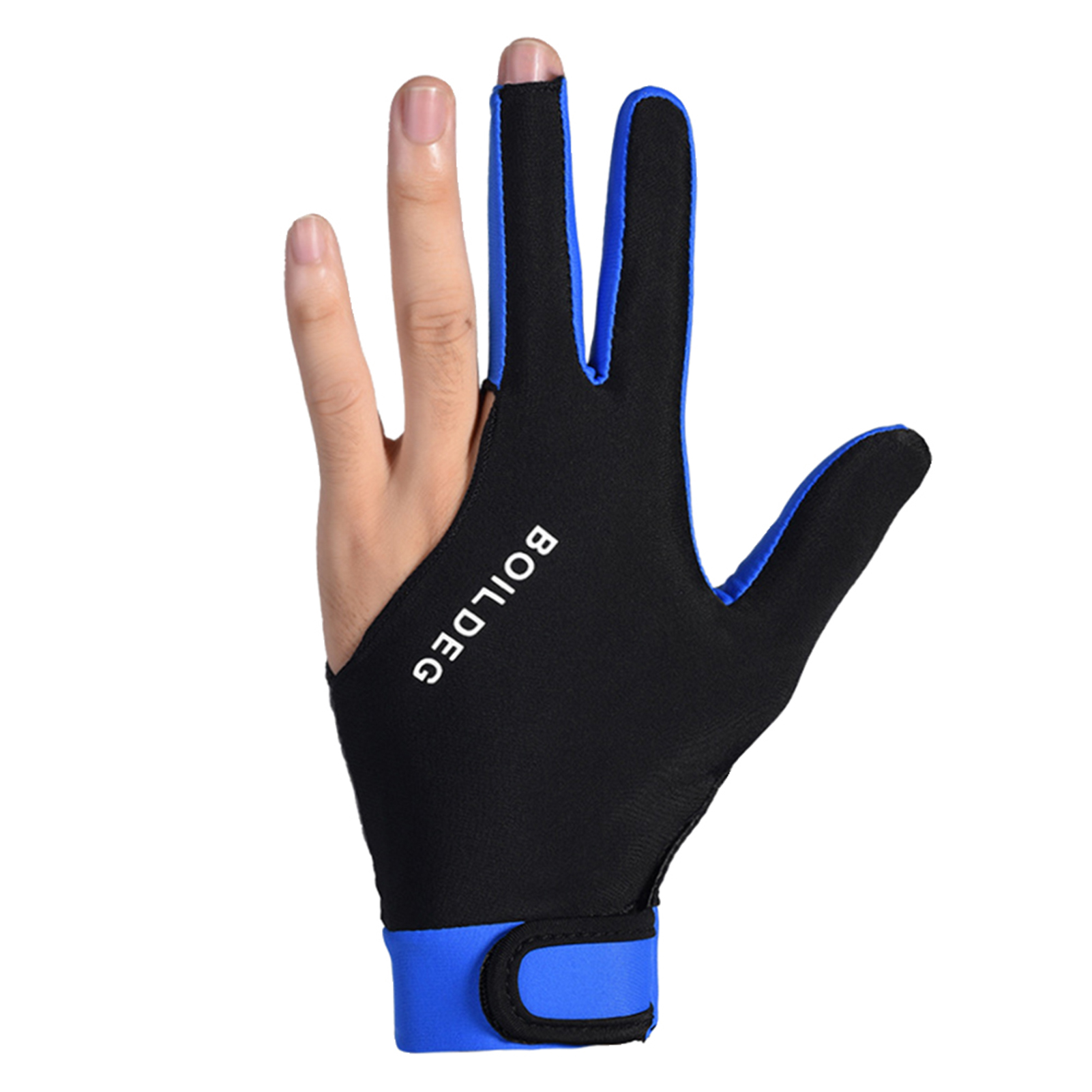 Billiard Glove Anti-skid Breathable Cue Sport Glove 3 Finger Super Elastic Sports Glove Fits on Left or Right Hand