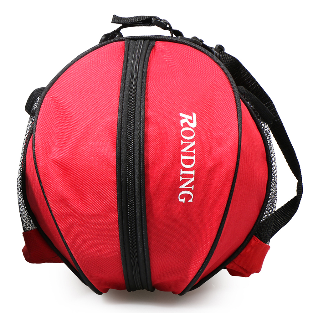 Sports Ball Round Bag Basketball Shoulder Bag Soccer Ball Football Volleyball Carrying Bag Travel Bag for Men and Women