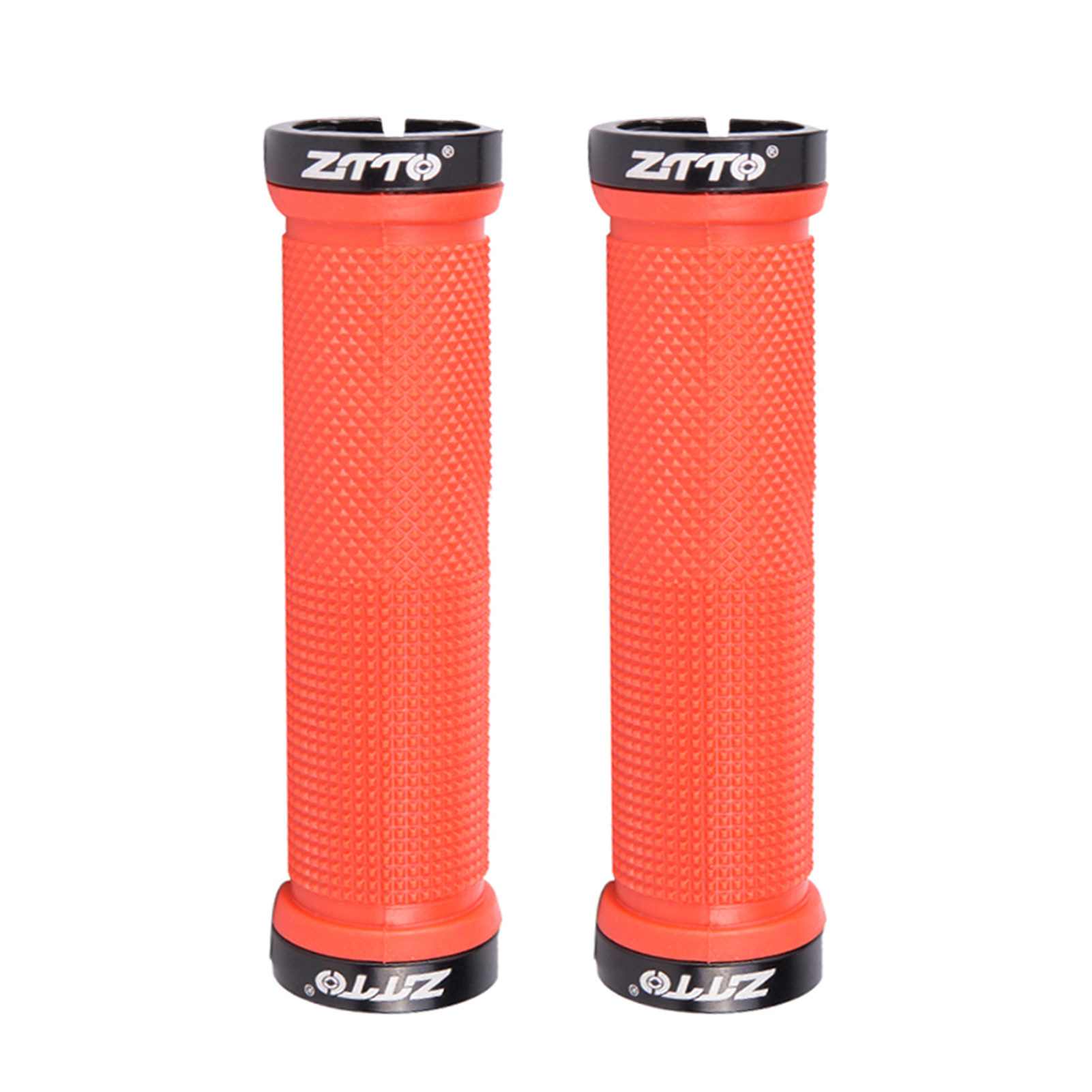 1 Pair Cycling Rubber Handle Grips Anti-slip MTB Bike Bicycle Handlebar Grips