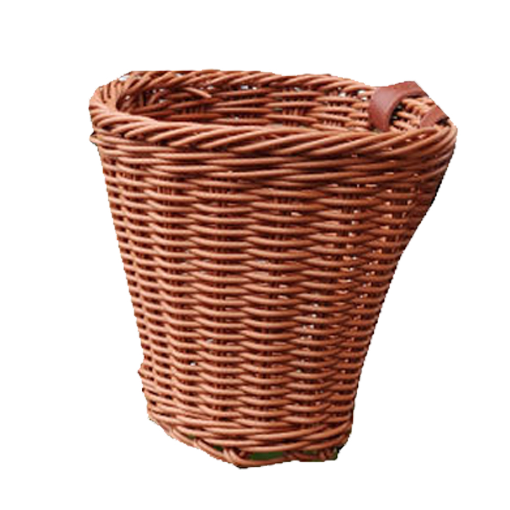 Cart Basket Rattan Children's Bike Basket Waterproof Shopping Basket Rattan Basket Bicycle Basket Scooter Basket