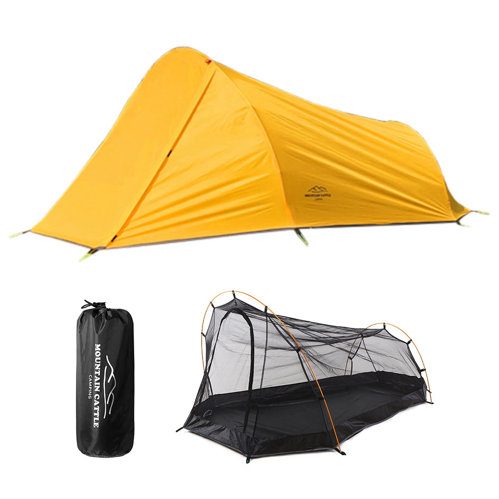 Camping Tent 2 Person Outdoor Tent For Camping Biking Hiking Muntaineering Beach