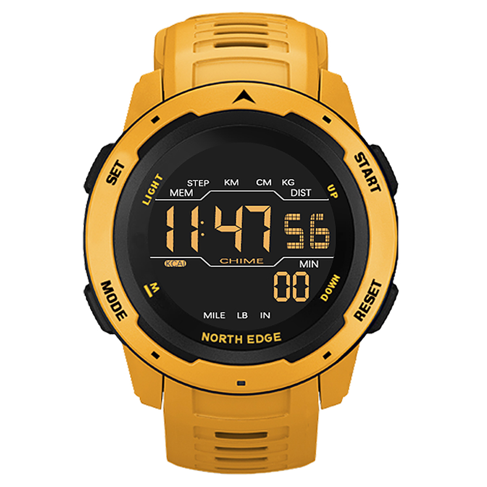 Men Digital Watch Men's Sports Watches Dual Time Pedometer Alarm Clock Waterproof 50M Digital Watch Military Clock