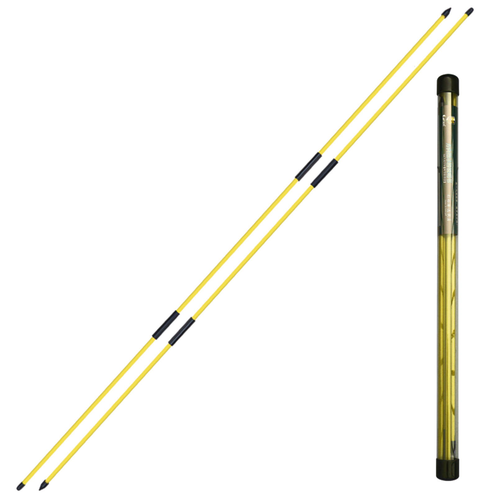 2pcs Folding Golf Alignment Sticks Golf Indicator Golf Training Equipment Accessories