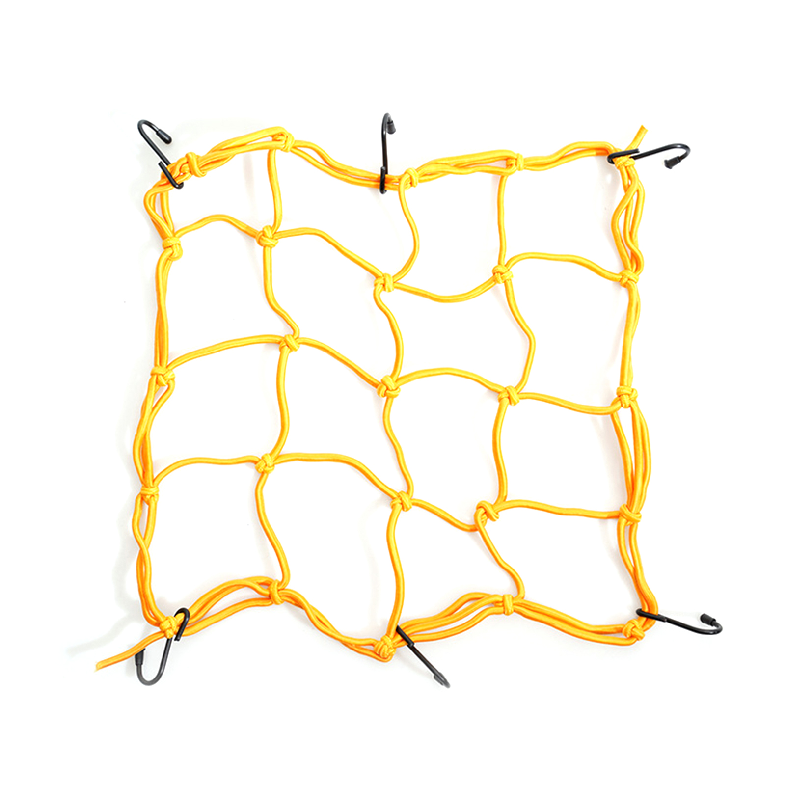 Solid Latex Bungee Cargo Net Pocket Gear Helemt Luggage Netting Mesh Pocket Helmet Net Pocket Baggage Elastic Net Bag for Bike Motorcycle Scooter