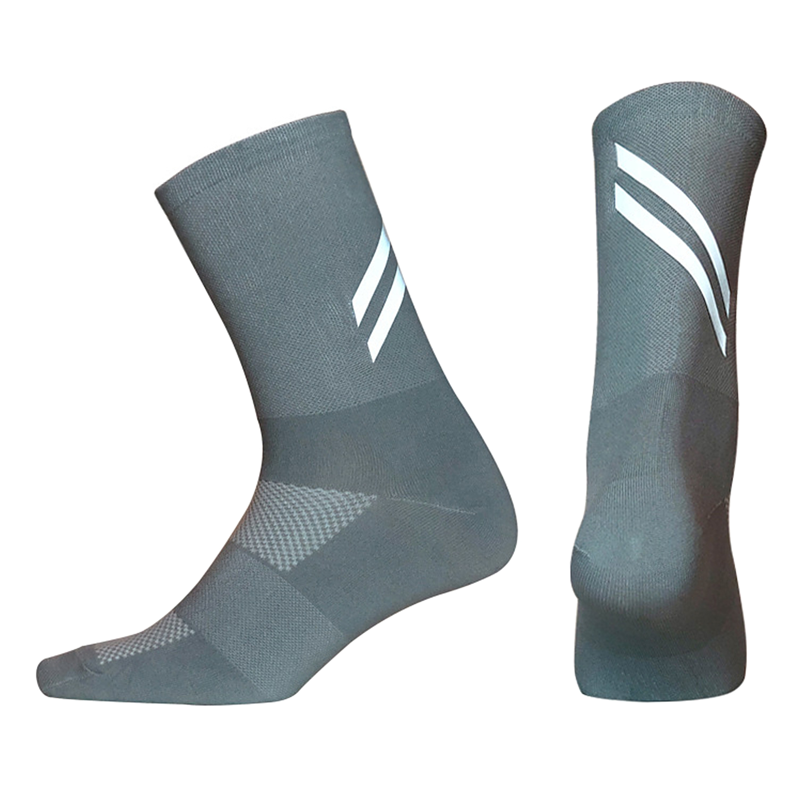 Sports Socks Men Reflective Socks Fit EU 39-46 for Running Cycling Basketball Soccer Football