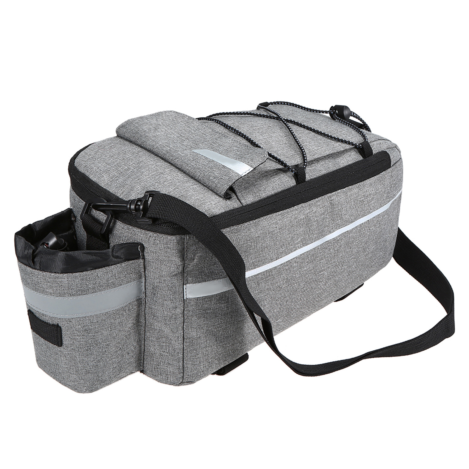 Insulated Trunk Cooler Bag Cycling Bicycle Rear Rack Storage Luggage Bag Reflective MTB Bike Pannier Bag Shoulder Bag